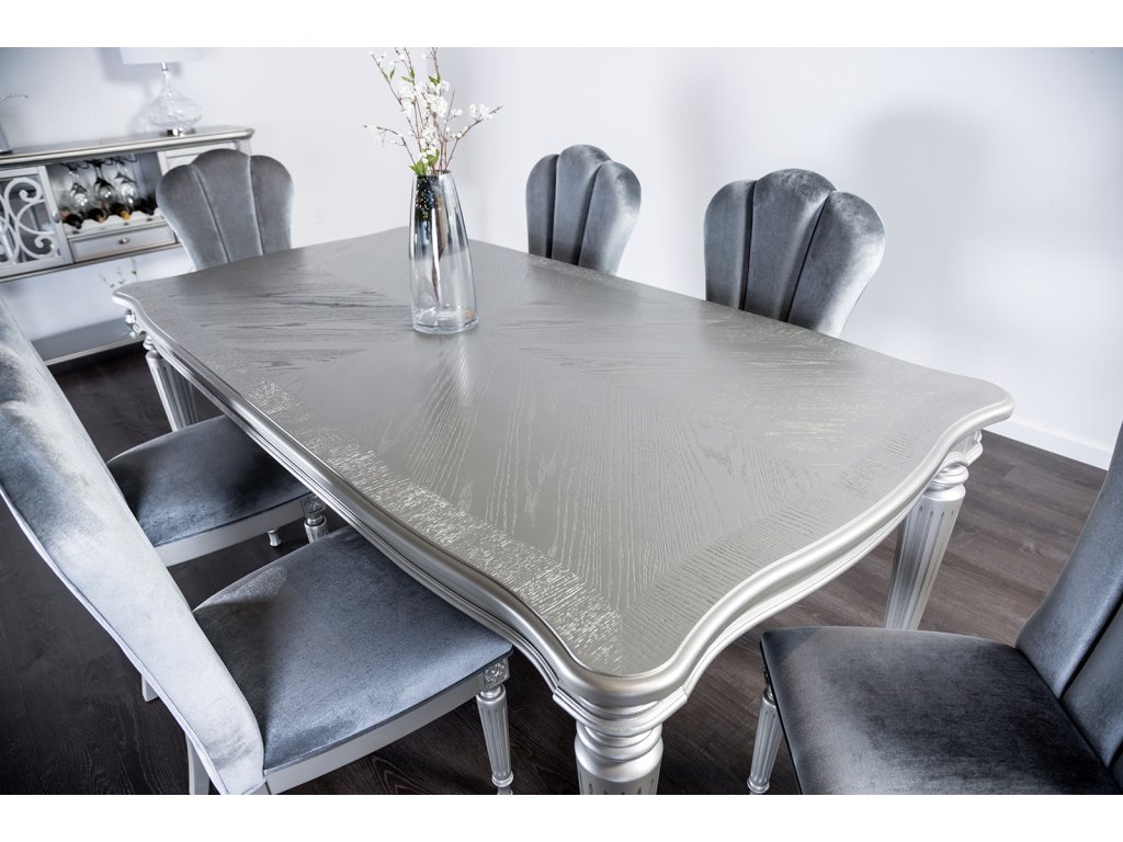 Dining Table, Silver - image 2