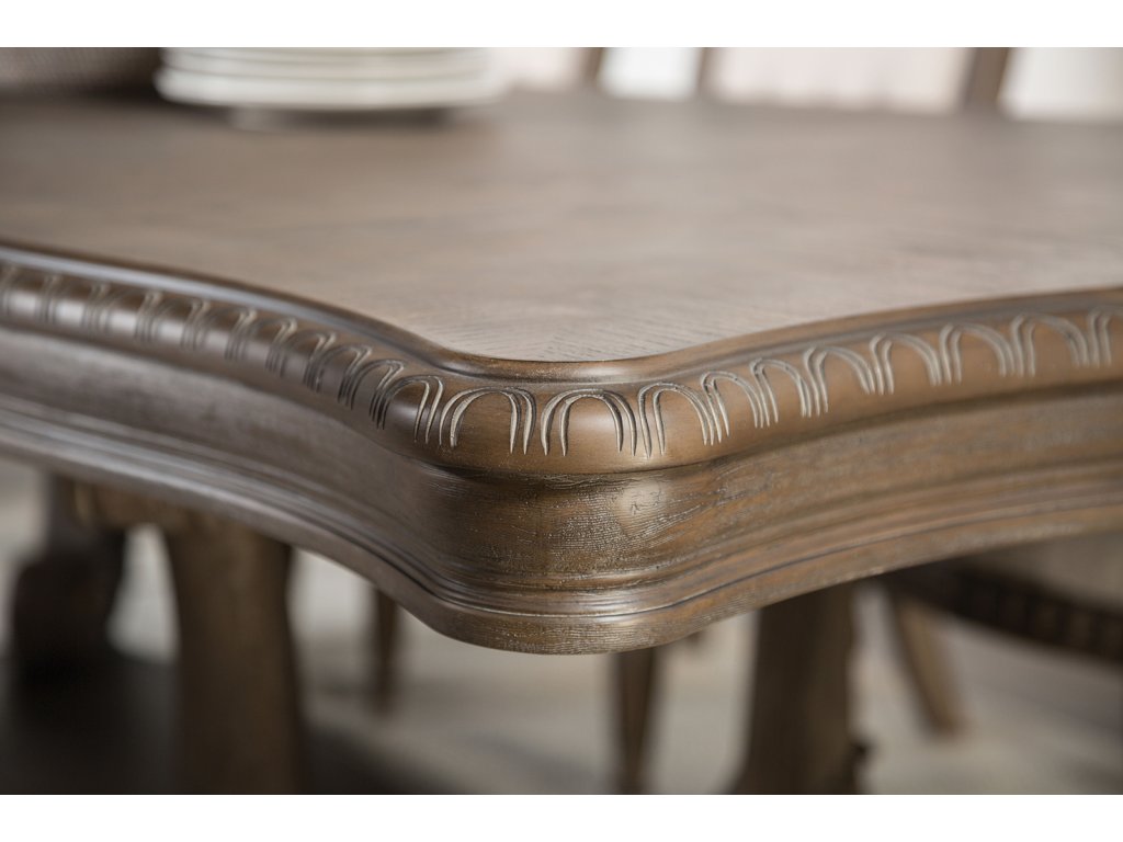 Dining Table, Weathered Oak - image 2