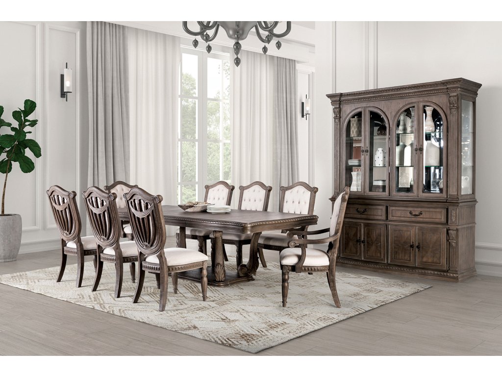 Dining Table, Weathered Oak - main image