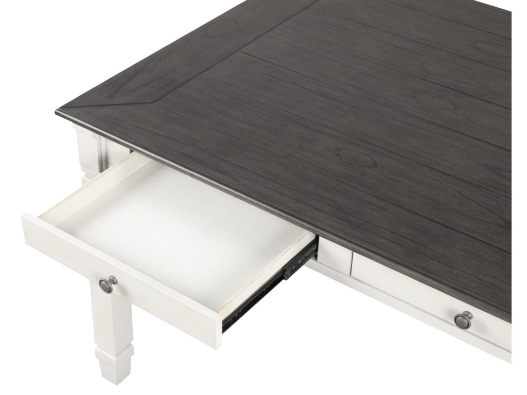 Dining Table, Rustic White - image 4