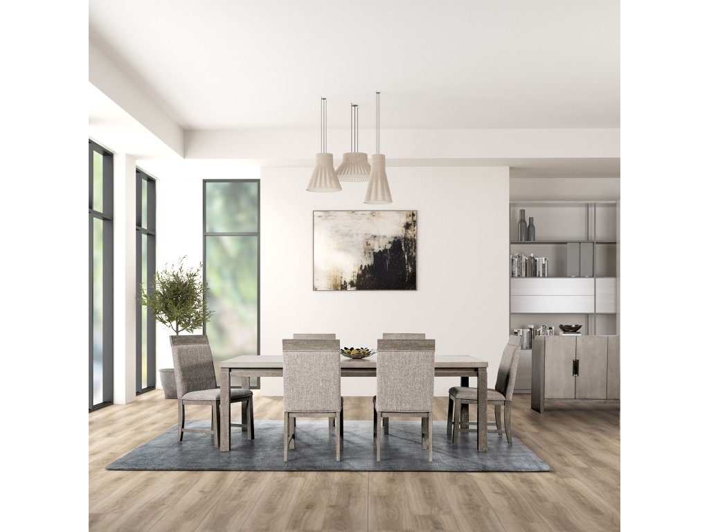 Dining Table, Gray - image 1
