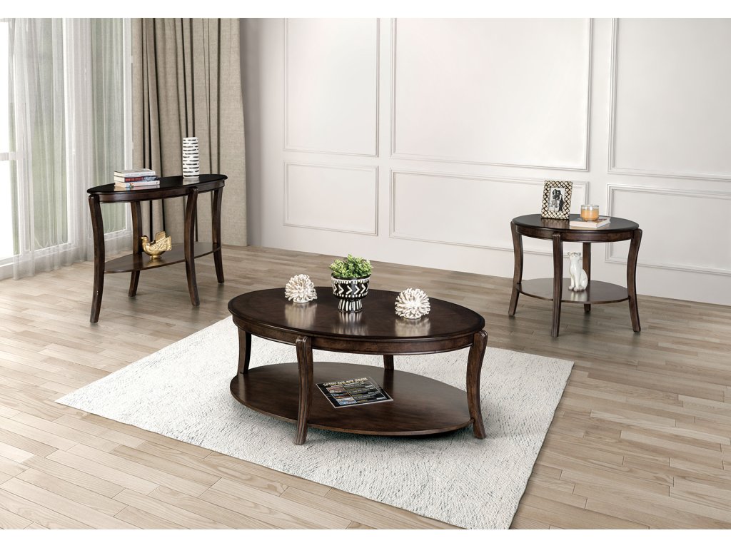 Sofa Table, Walnut - image 1