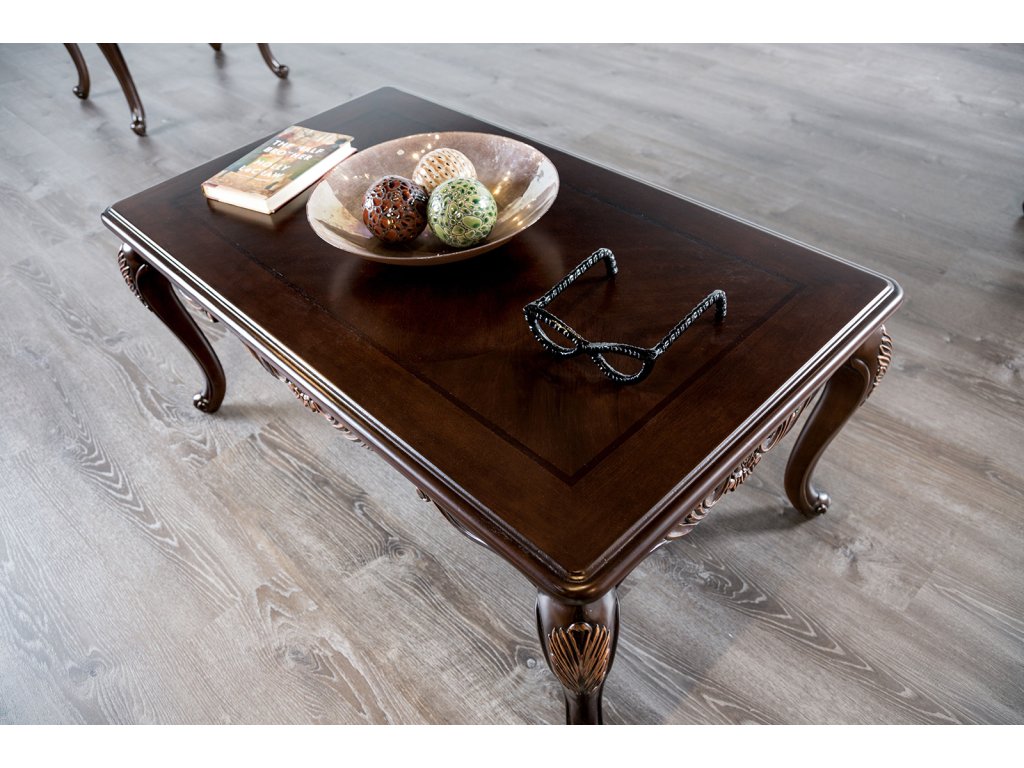 Coffee Table, Dark Cherry - image 2