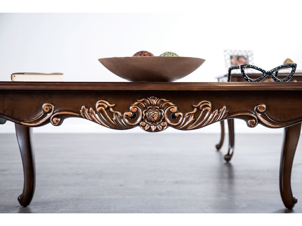 Coffee Table, Dark Cherry - image 3