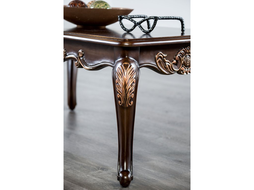 Coffee Table, Dark Cherry - image 5