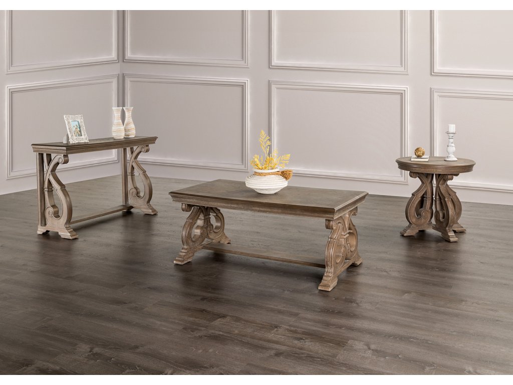 Sofa Table, Oak - image 1