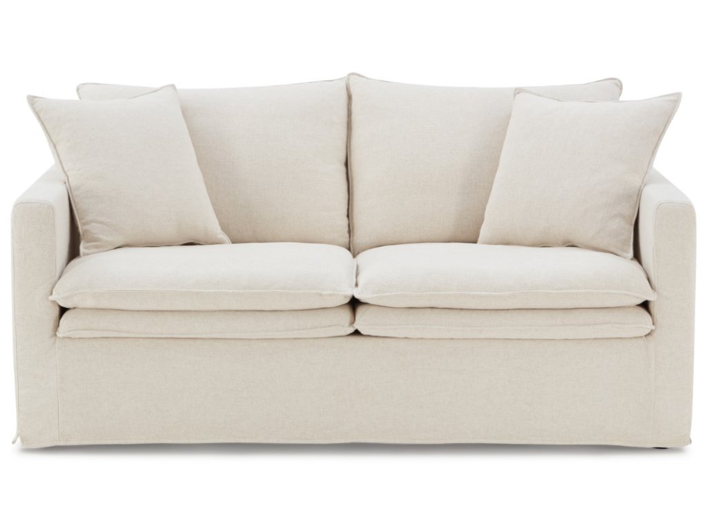 Loveseat, Taupe - image 2