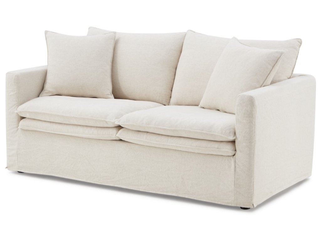 Loveseat, Taupe - image 3
