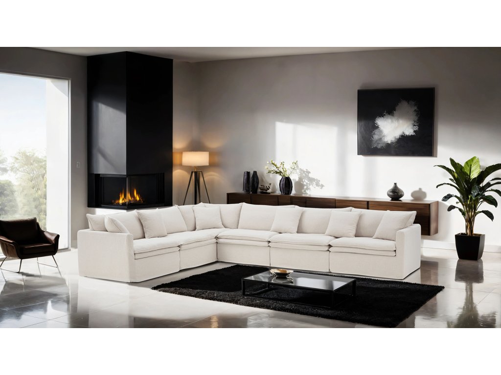 L-Sectional, Taupe - main image