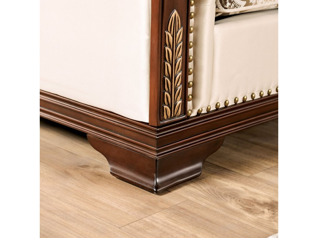 Chair, Dark Cherry/Beige - image 5