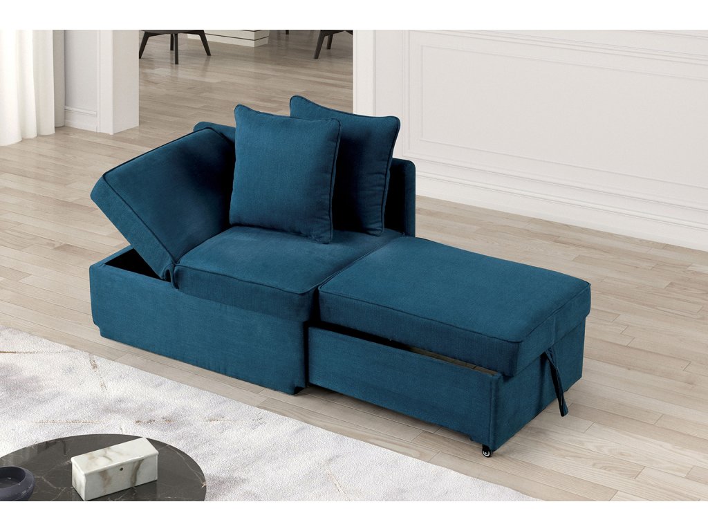 Convertible Chair, Blue - image 1