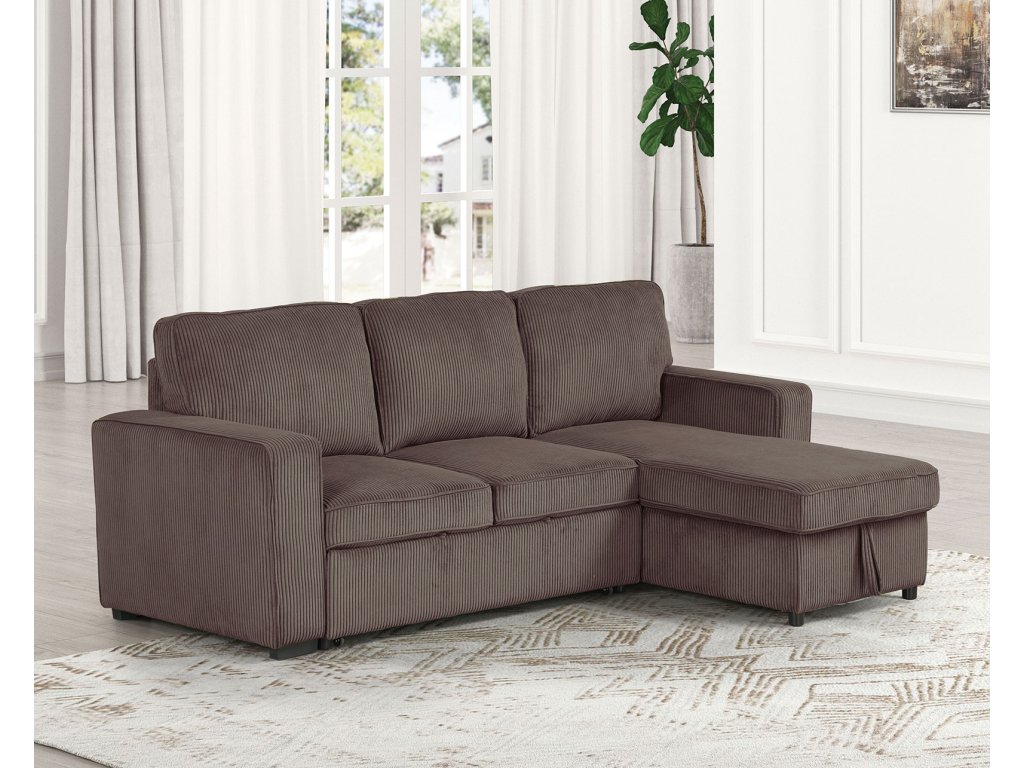 Sectional, Brown - main image