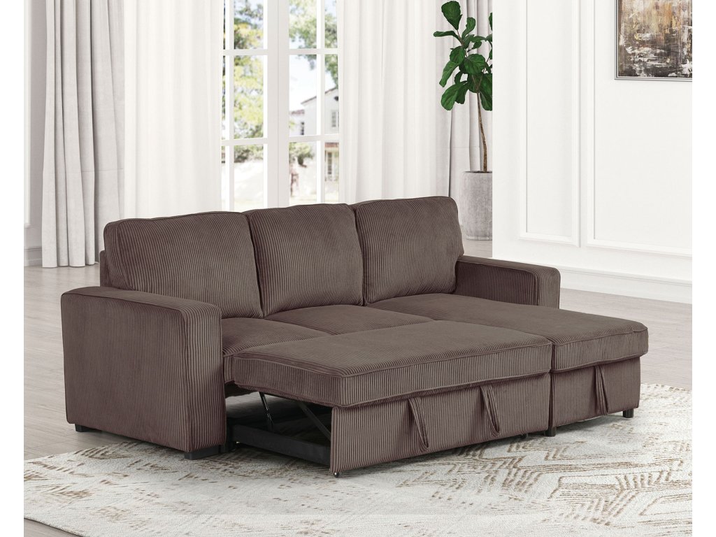 Sectional, Brown - image 1