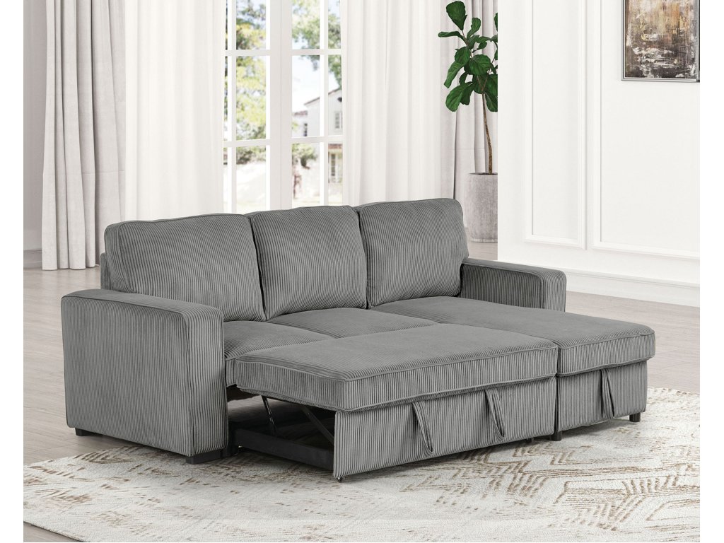 Sectional, Dark Gray - image 1