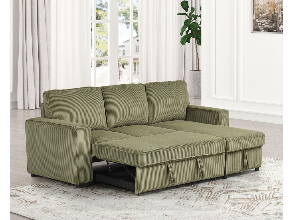 Sectional, Green - image 1