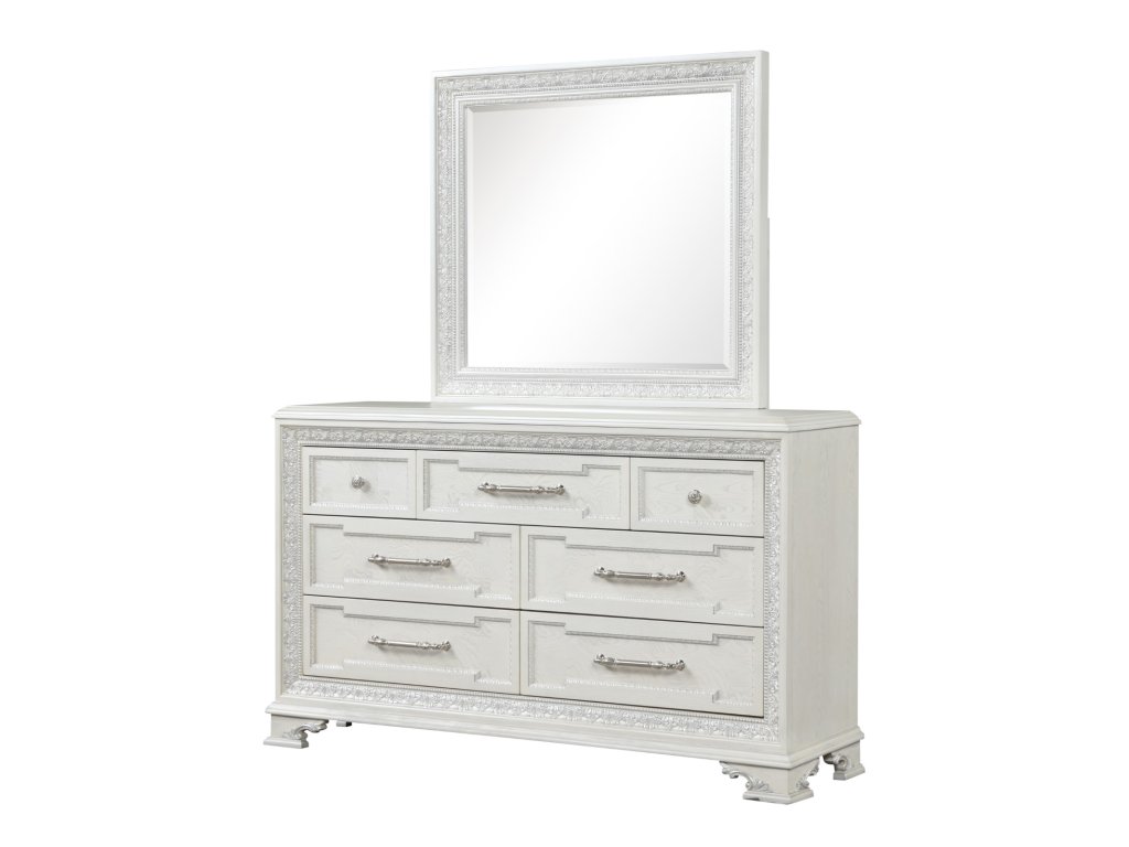 5 Pc. Queen Panel Bedroom Set w/ 2Ns - image 9