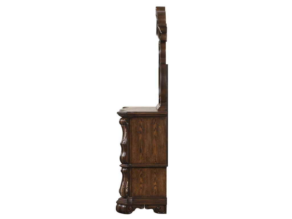 Dresser w/ Jewelry Tray, Dark Brown - image 4