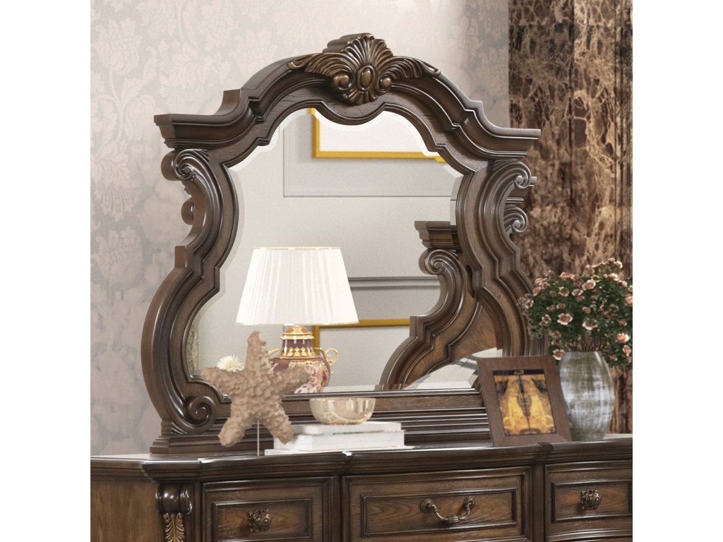 Mirror, Dark Brown - main image