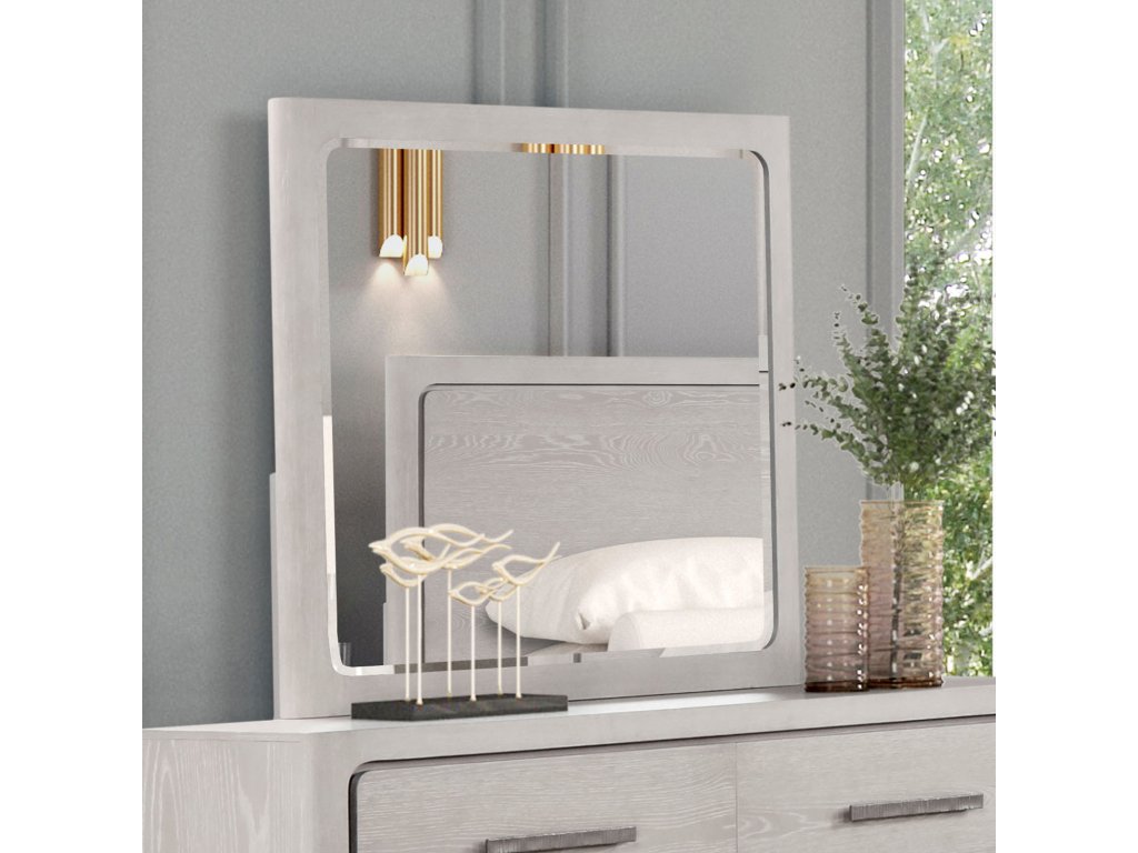 Mirror, White Oak - main image