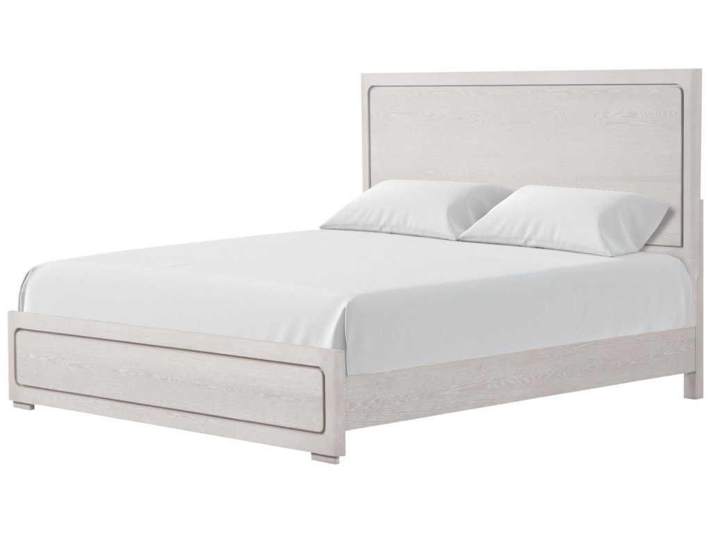 Queen Bed, White Oak - image 2