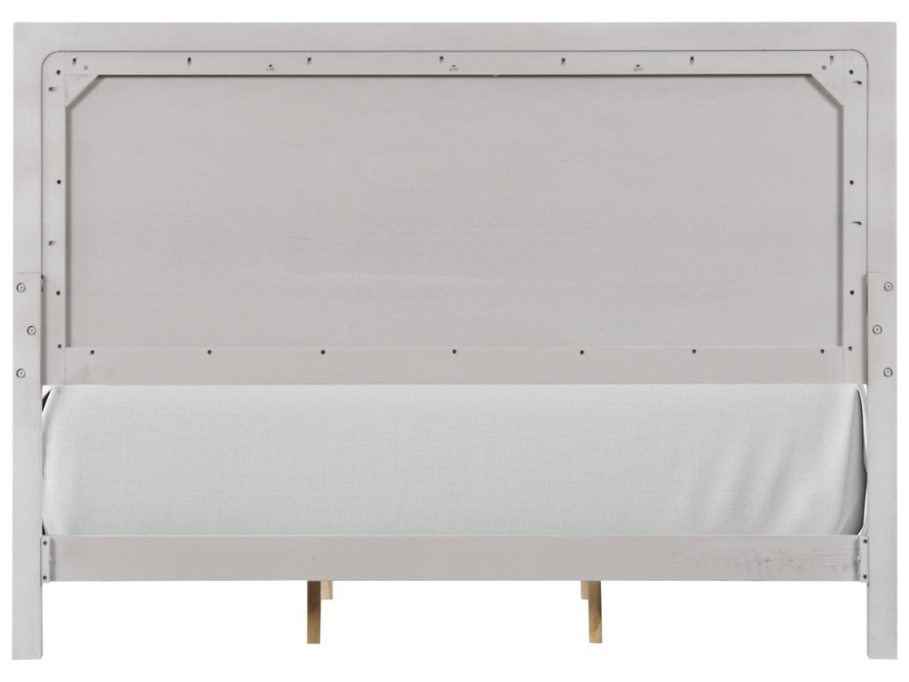 Queen Bed, White Oak - image 5