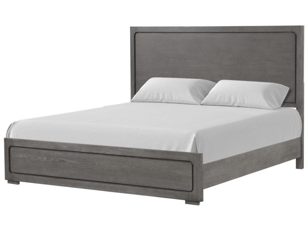 Queen Bed, Warm Gray - image 2