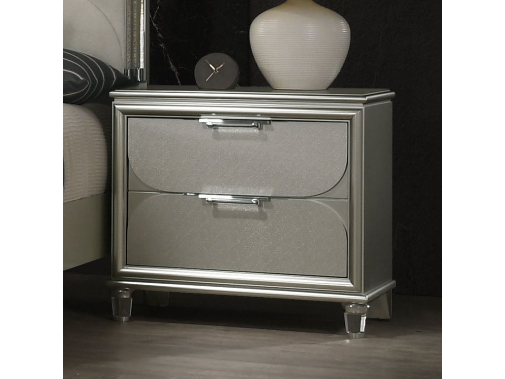 Nightstand, Silver - main image