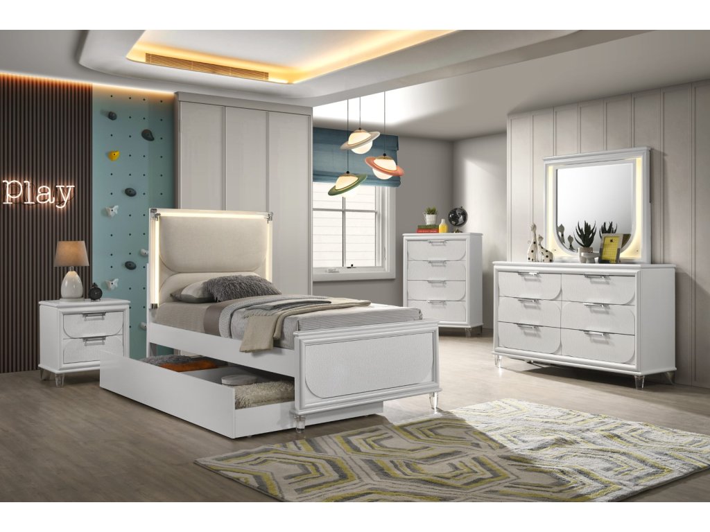 5 Pc. Twin Bedroom Set w/ 2NS - image 1