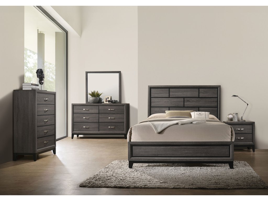 Nightstand, Gray - image 1