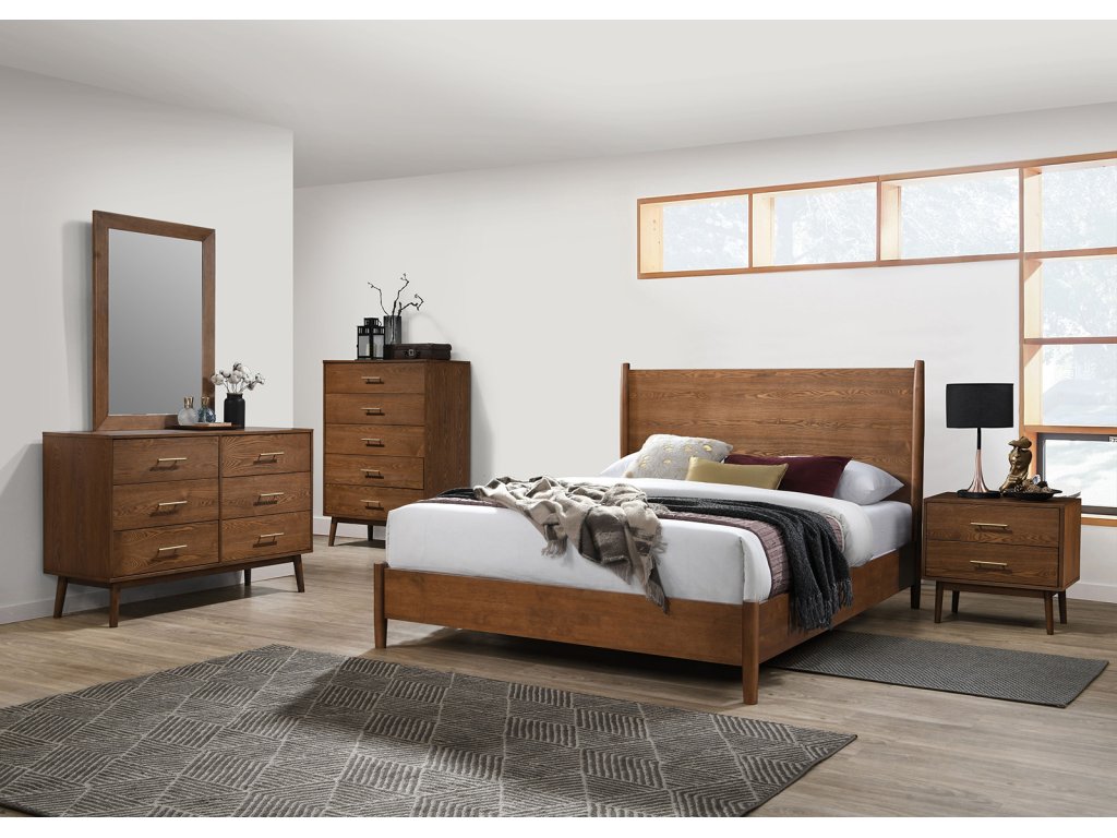 Full Bed, Walnut - main image