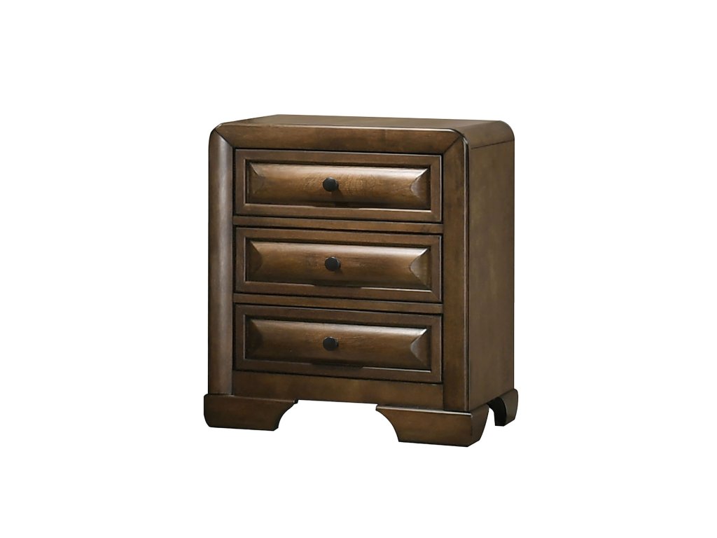 Nightstand, Brown/Light Gray - image 2