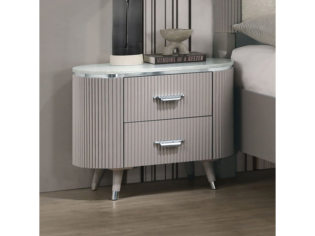 Nightstand, Light Gray - main image