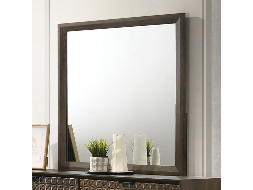 Mirror, Dark Brown - main image
