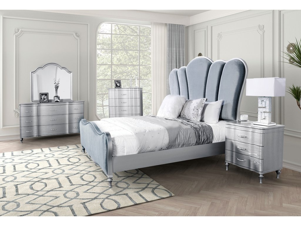 5 Pc. Queen Bedroom Set w/ 2NS - image 1