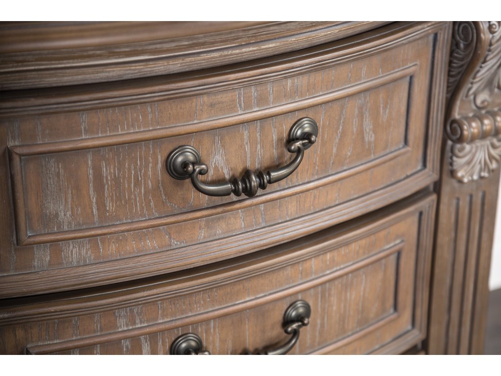 Nightstand, Antique Oak - image 2