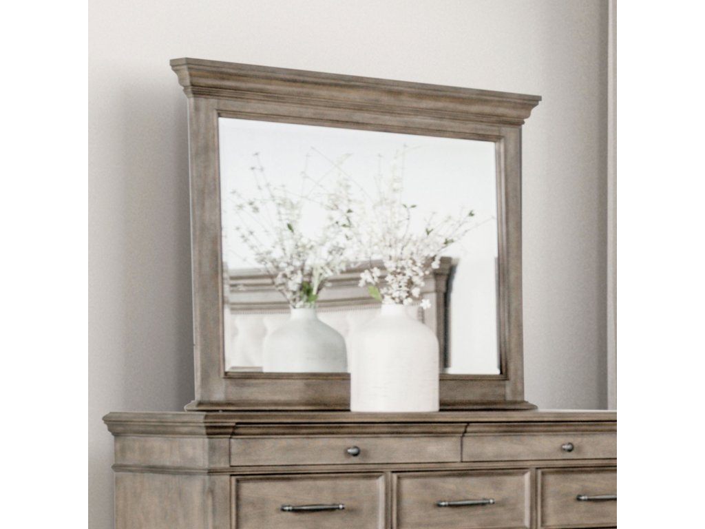 Mirror, Aged Oak - main image