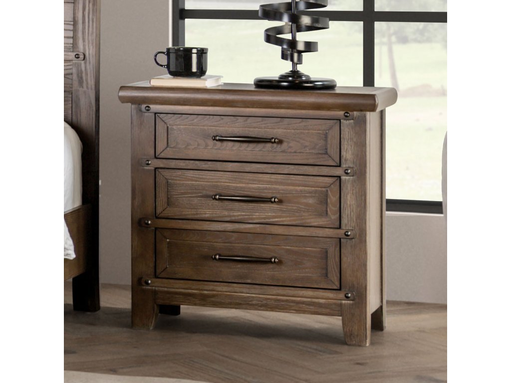 Nightstand, Brown - main image