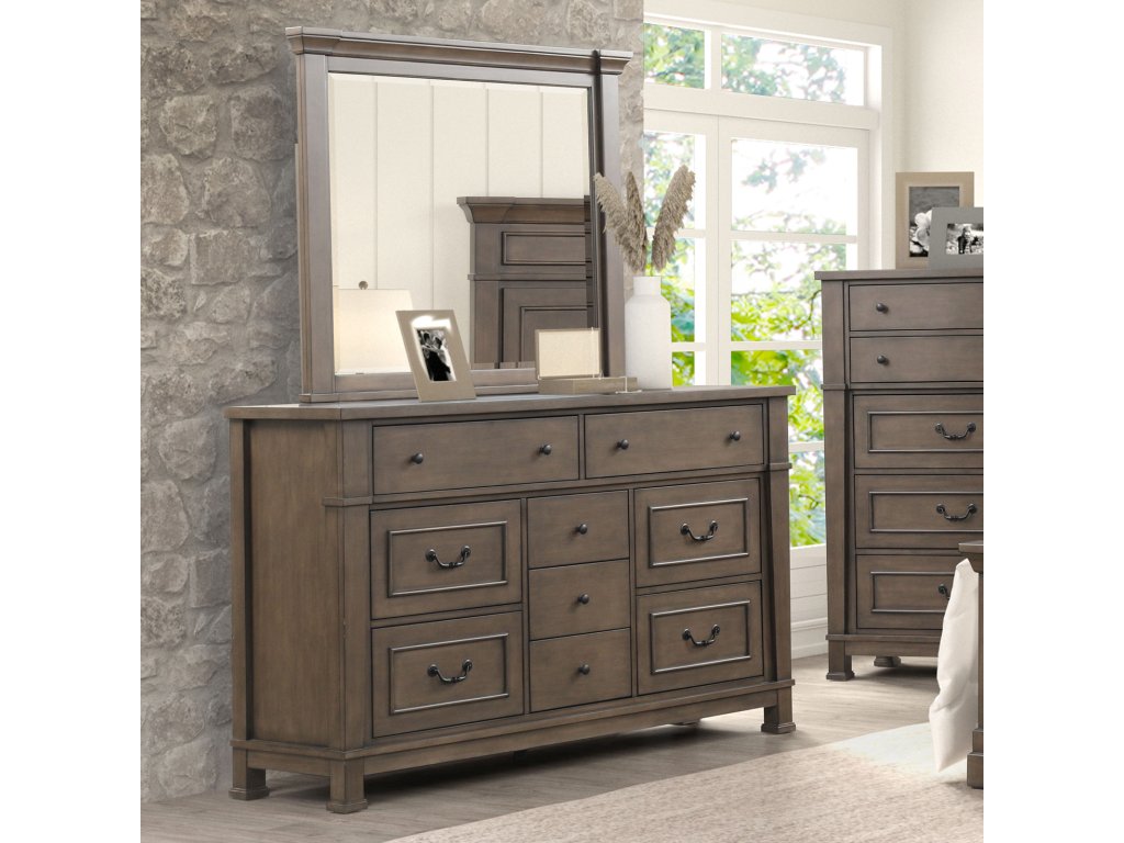 Dresser, Dark Walnut - main image