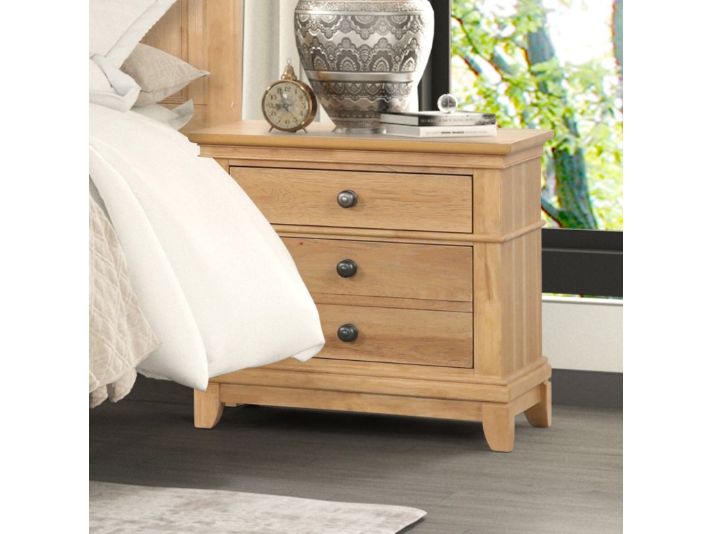 Nightstand, Natural Oak - main image