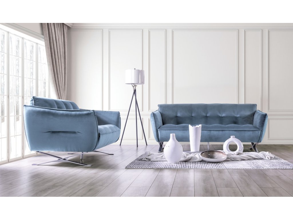 Sofa, Light Blue - image 1