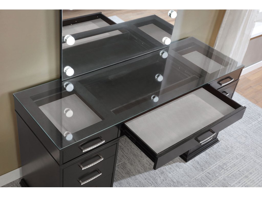 Vanity Set, Gray - image 1