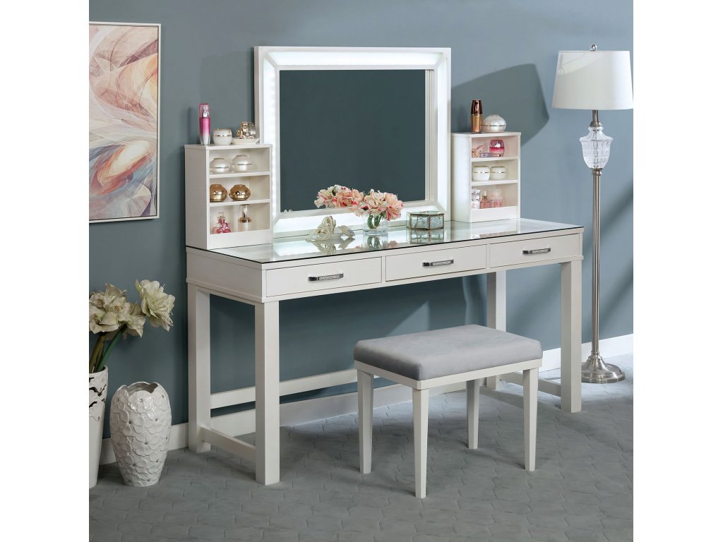 Vanity Set, White - main image