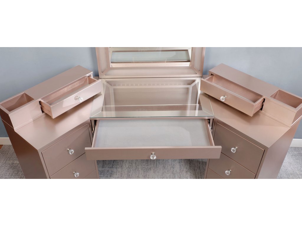 Vanity Set, Tiffany Blush - image 1