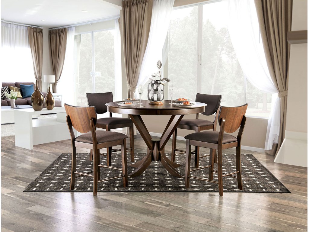 Counter Ht. Round Dining Table - image 1