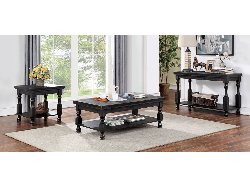 Sofa Table, Antique Black - image 1
