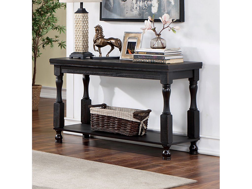 Sofa Table, Antique Black - main image