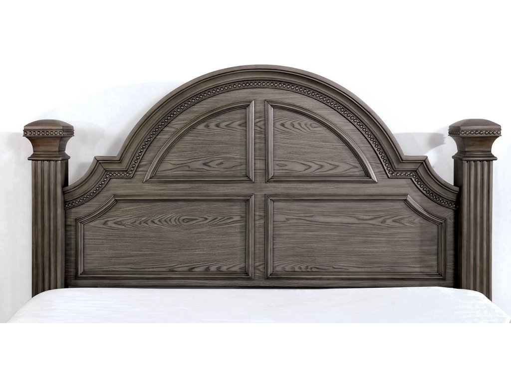 Queen Bed, Gray - image 1