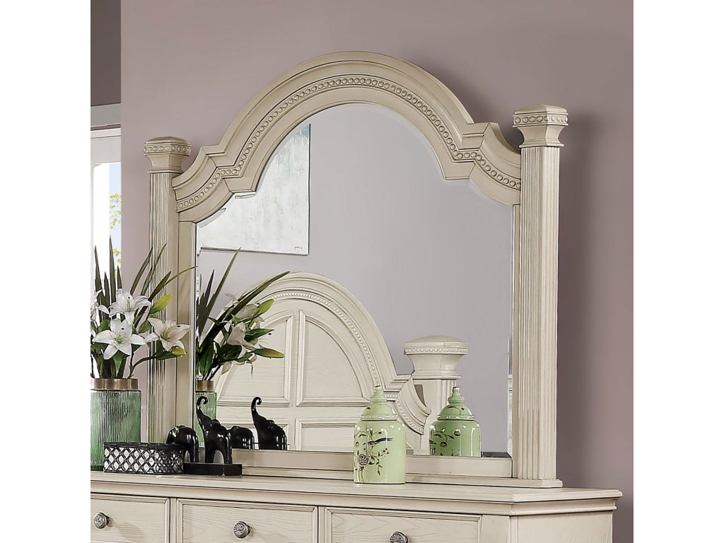 Mirror, Antique White - main image