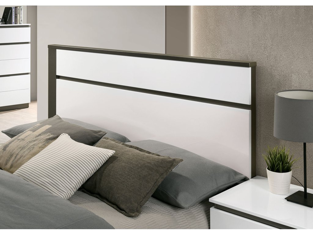 Queen Bed, White - image 1