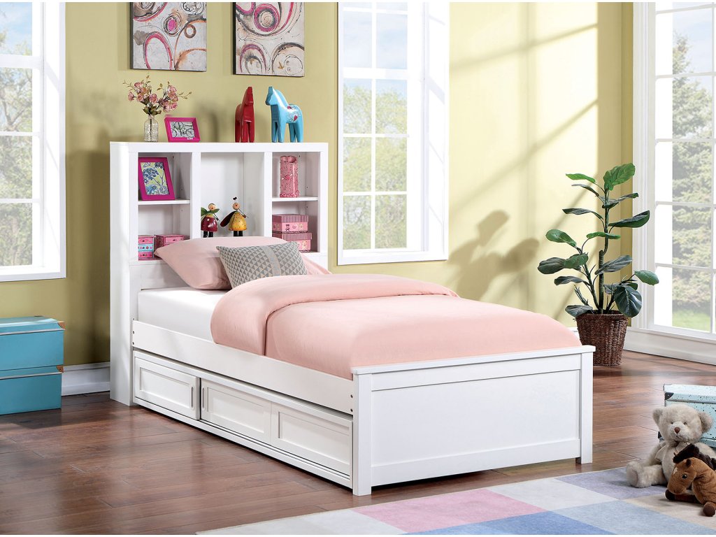 4 Pc. Twin Bedroom Set w/ Storage - image 1
